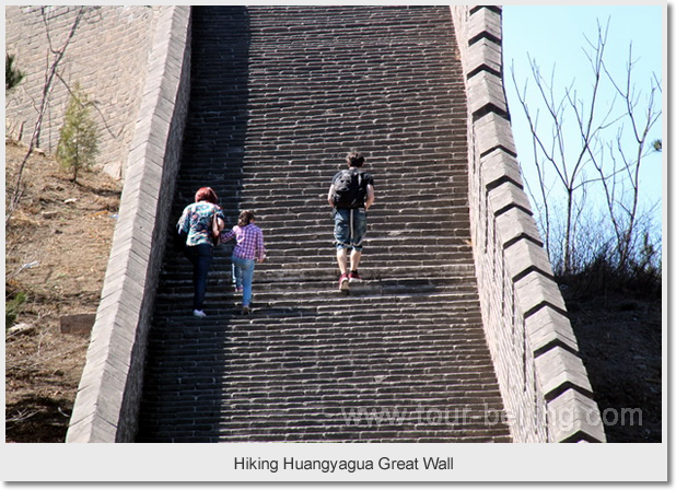 Hiking Huangyagua Great Wall