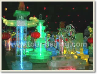 Longqingxia Ice Lantern Festival