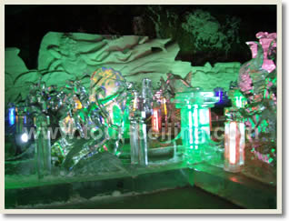 Longqingxia Ice Lantern Festival