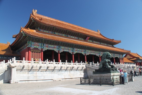 A close look at the Gate of Supreme Harmony