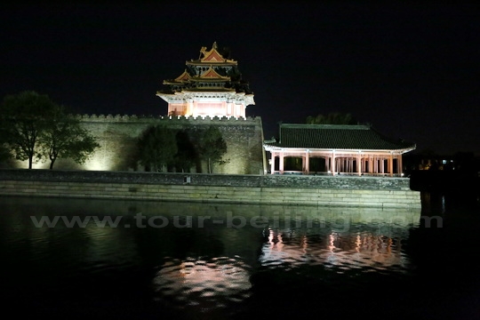  different angle of the Northeastern Turret of Forbidden City