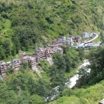 Across the gully is the Nepalese side