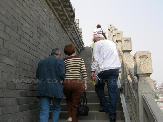 Ascending the bell tower