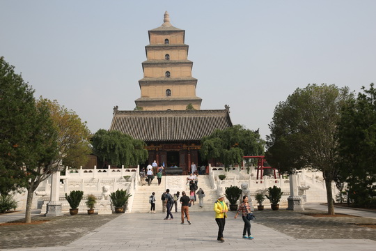 Big Wild Goose Pagoda and Daci'en Temple