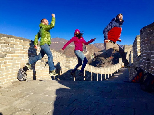 Great Wall Hike Creates Bonding Moments