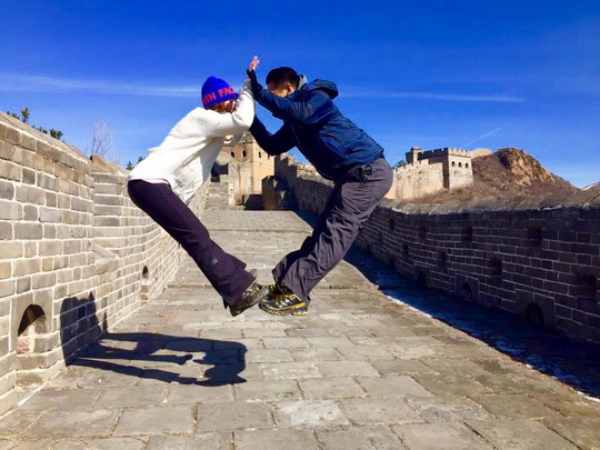 Great Wall Hike Creates Bonding Moments 1