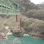 Bungee Jumping at Longqing Gorge