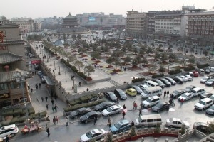 Center of Xian City