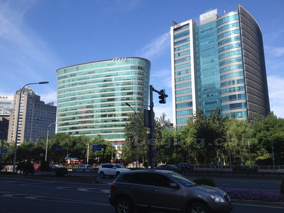 China Telecom and China Ocean Oil Company office buildings
