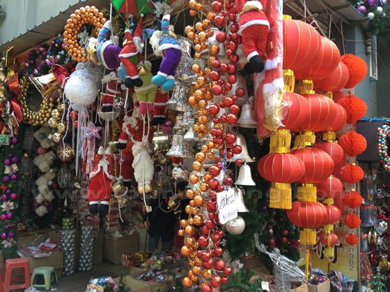 Christmas meets Chinese new year