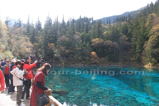 Five-colour Pond at Jiuzhaigou