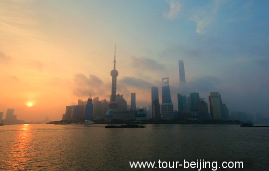Early Morning Pudong Skyline