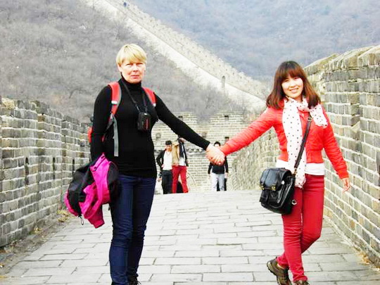 Great Wall Hike Creates Bonding Moments