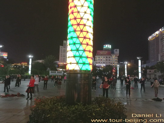Dancing at Hanzhong Square