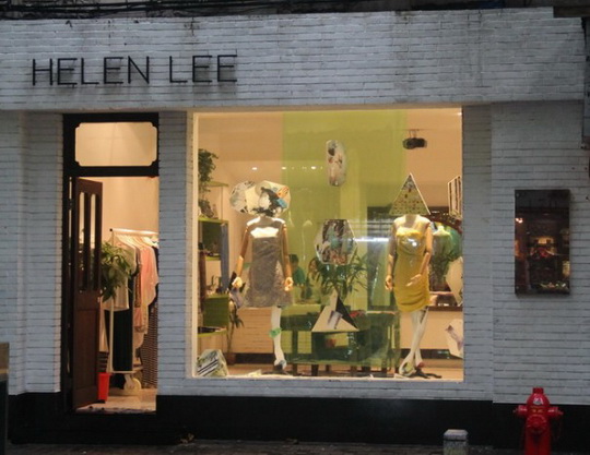Helen Lee’s first store on Fumin Road