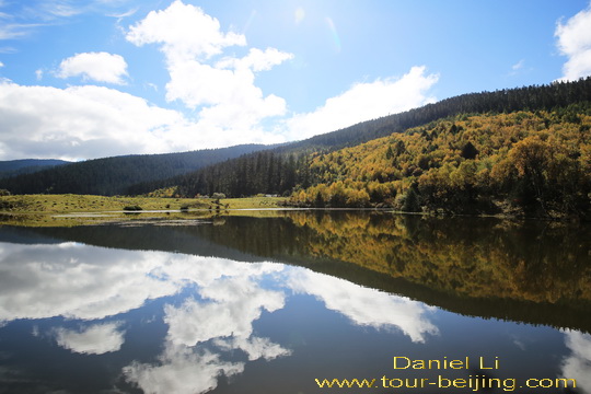 Shudu Lake Inverted Reflection