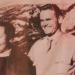 Mao Zedong and Peng Dehuai met the member of US Observation Group