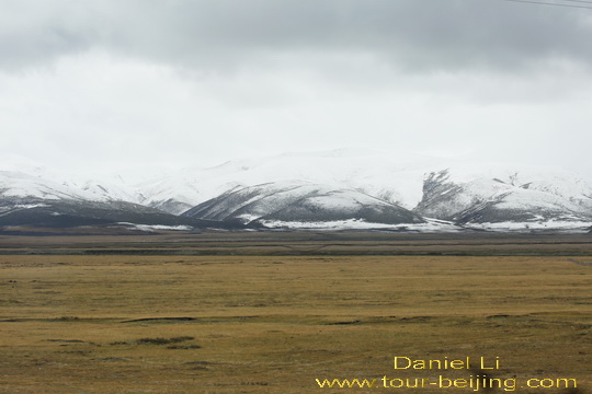 Maoya Grassland is fed by the surrounding snow-capped mountains