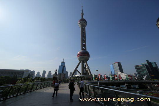 Shanghai Oriental TV Tower.