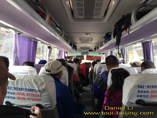 Shangri-la Yading Shuttle bus