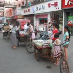 Snack vendors on the street