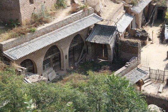 Some cave houses are abandoned