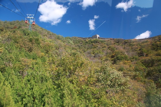 Take a cable car up to the Tower 14
