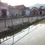 The Moon Pond in front of the Gate