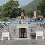 The outside look of Underground Sutra Palace of Yunju Temple