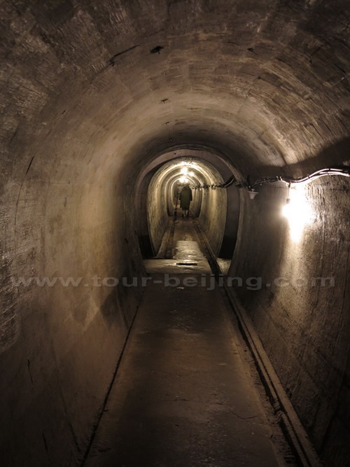 The tunnels are well preserved
