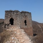 The two-eye fort is still there, but quite rundown