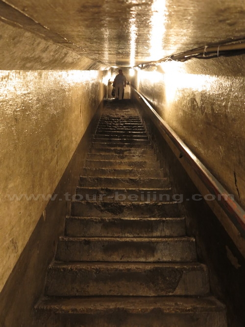 The underground works is 12 -17 meters deep
