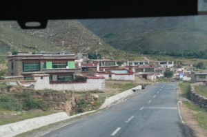 This is the Yerpa Village, a Tibetan village