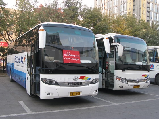 bus parking lot