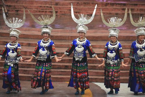The Singing and Dancing Performance Xijiang
