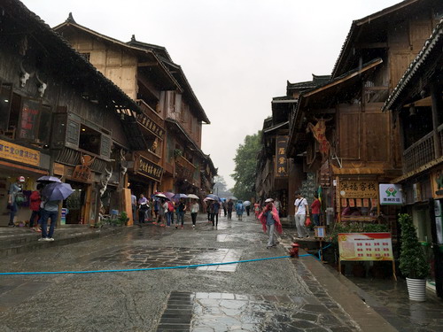  stroll along the main street of Xijiang