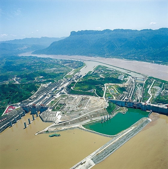 The Three Goreg Dam at Yangtze River