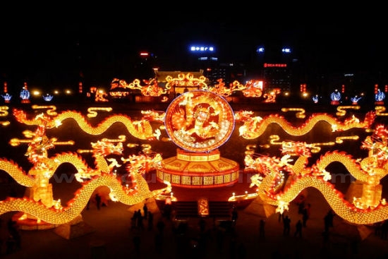 Ice Lanterns Festival in Bingyugou 