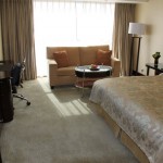 A room at a foreign management five star hotel