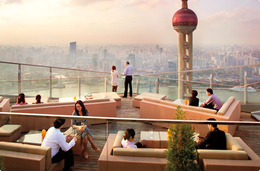  One of the most enchanting al fresco dining venues in Shanghai