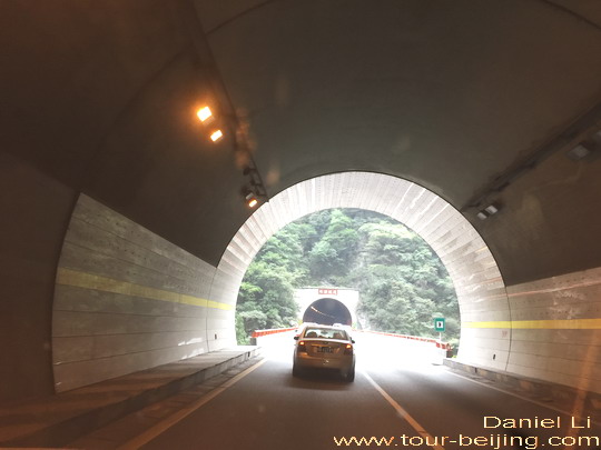 Running through numerous tunnels 