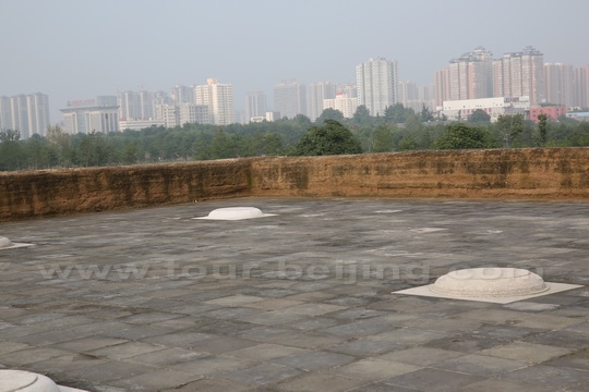The remnants of the Hanyuan Hall