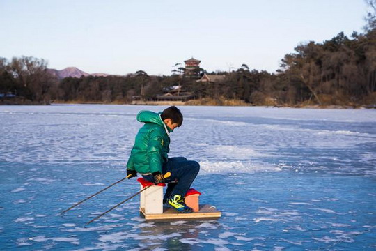 Chair-sled in Chengde