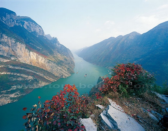 Wu Gorge at Yangtze River