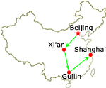 Beijing-Xian-Guilin-Shanghai 10-Day Join-in Tour
