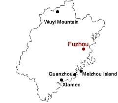 Fujian Map