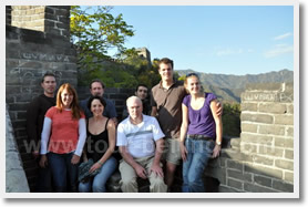 Hiking Shixiaguan Great Wall is a great challenge due to its steepness of the mountain