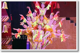 Beijing Acrobatics Night Show Bus Tour