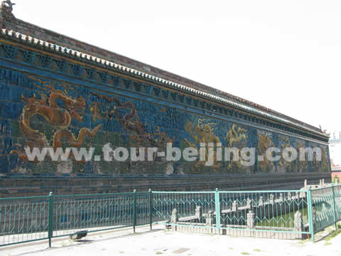 Nine-dragon Wall in Datong