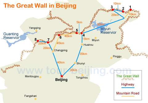 Beijing Great Wall Hiking Tours
